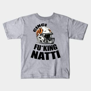 Bengals Helmet Kids T-Shirt